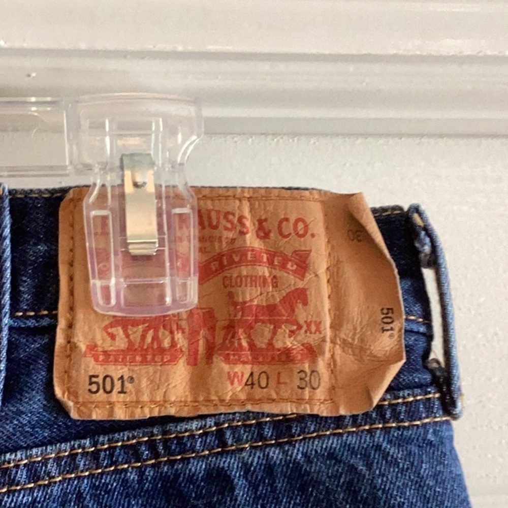 Men’s Levis 501 jeans